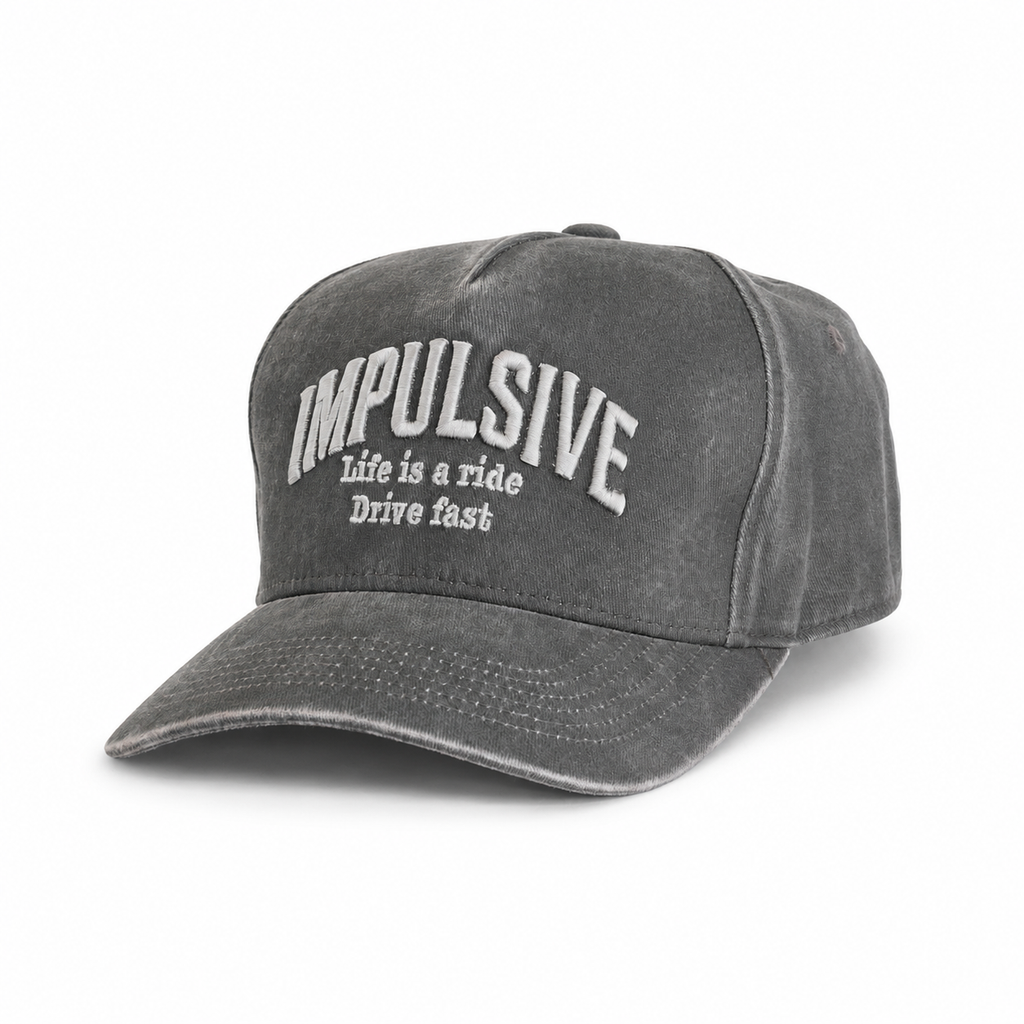 IMPULSIVE Grey Signature Cap
